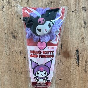 Kuromi Plush Toy - Black and Purple